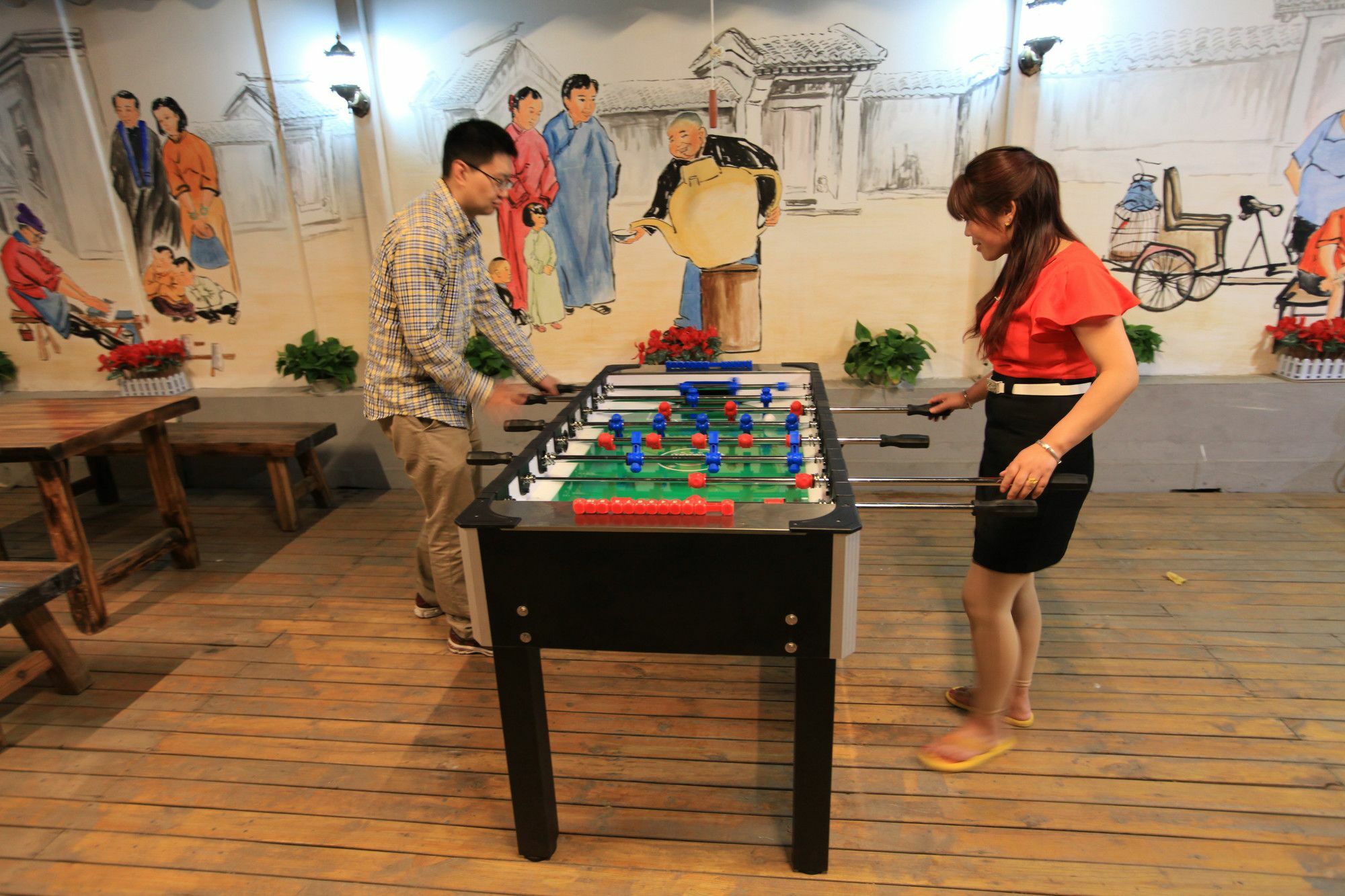 Zhantan Courtyard Hotel Pekin Zewnętrze zdjęcie