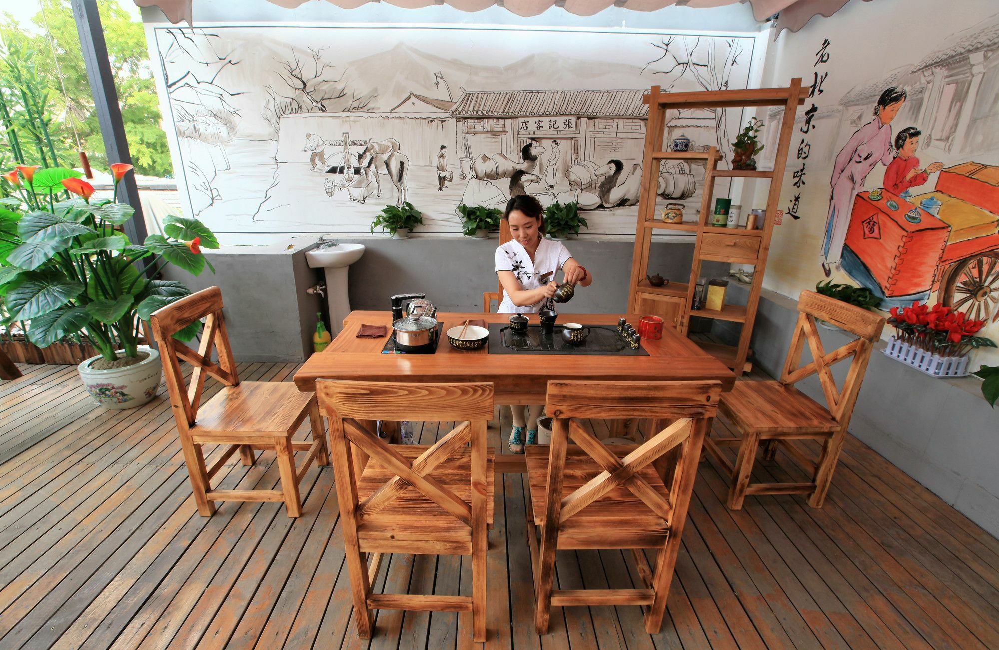 Zhantan Courtyard Hotel Pekin Zewnętrze zdjęcie